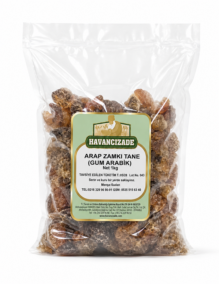Arap zamkı(Gum Arabic) Tane - 1