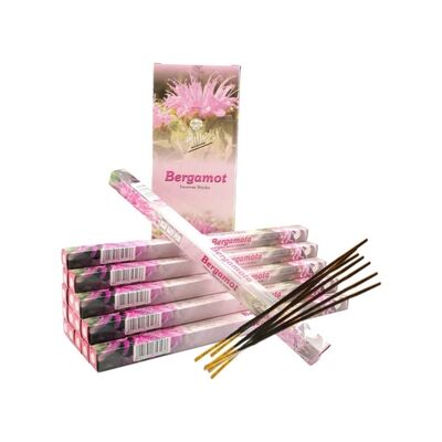Flute Bergamut (Bergamot) Tütsü 6x20 Adet Çubuk - 1