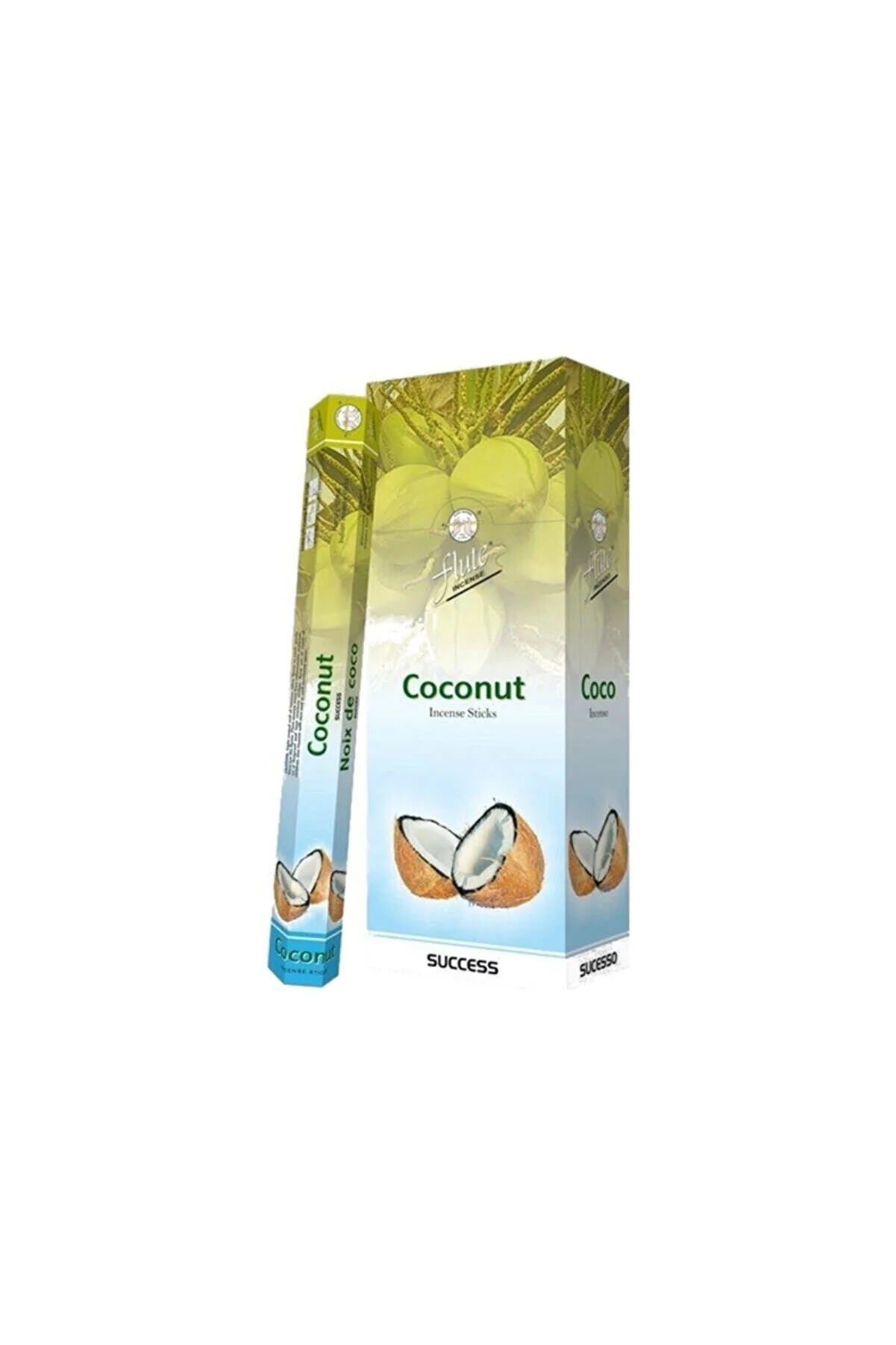 Flute Tütsü Hindistan Cevizi - Coconut 6x20 Adet Çubuk