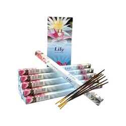 Flute Zambak (Lily) Tütsü  6x20 Adet Çubuk