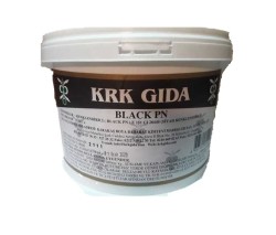 Food Black PN E151 Gıda Renklendiricisi (Siyah) Toz Gıda Boyası-1Kg