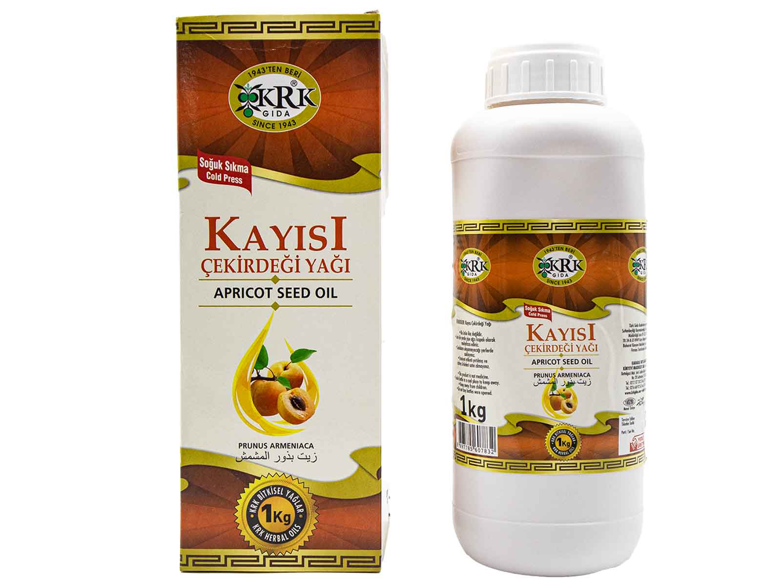 Kayısı Çekirdeği Yağı 1 kg - 1