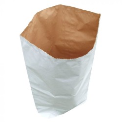 Kraft Çuval Torba Beyaz Baskısız 50*90 cm+14cm - 3
