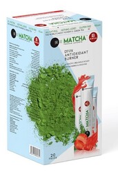 Matcha Çilek Aromalı Detox Burner Form Maça Çayı 20'li
