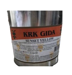 Sunset Yellow Gıda Renklendiricisi (Turuncu) Toz Gıda BoyasıE 110 -1Kg (1)